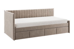 Кровать тахта с ящиком Твикс (велюр) МФ Мебельсон, г. Ижевск