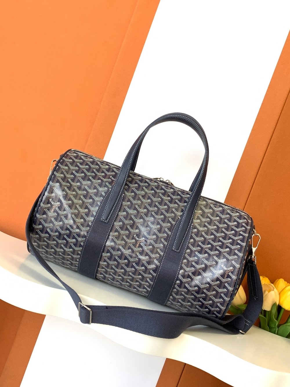 Goyard Barrel 40 Sports Bag