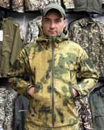 Демисезонный костюм СофтШелл "Зеленый лес"