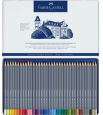 Карандаши акварельные художественные Faber-Castell "Goldfaber Aqua", 36цв., картонная упаковка