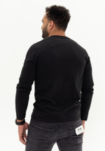 Лонгслив Bowery NYC однотонный Vintage Black