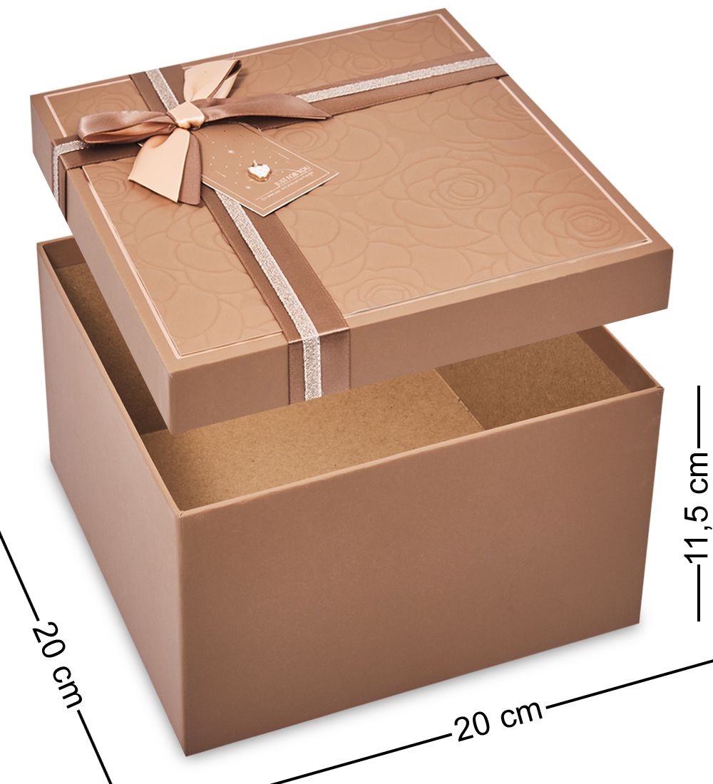 WF-192/3-B Коробка бол., коричневый