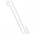 Скоба Г-образная для крепления укрывного материала и пленки h-30см (1ком=10шт)