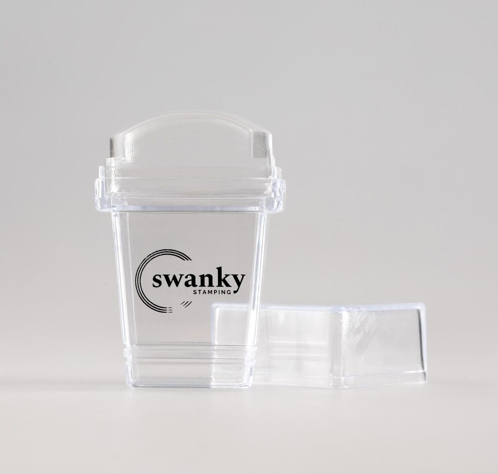 Swanky Stamping Штамп для стемпинга силиконовый, прямоугольный, высокий, 2х3см