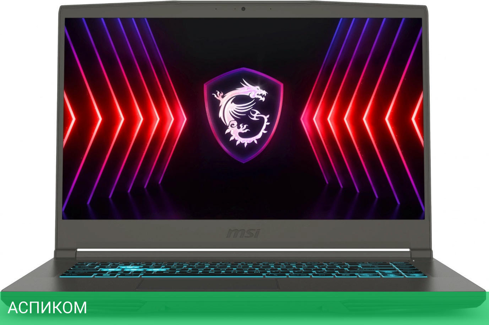 Ноутбук MSI Thin 15 B12UC-2632XRU Grey (9S7-16R831-2632)