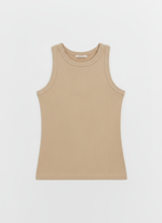 Базовый топ из эластичного хлопка