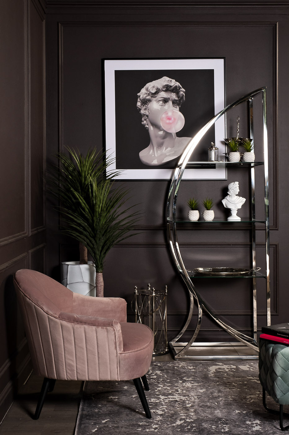 Стеллаж Garda Decor Полусфера KFG087