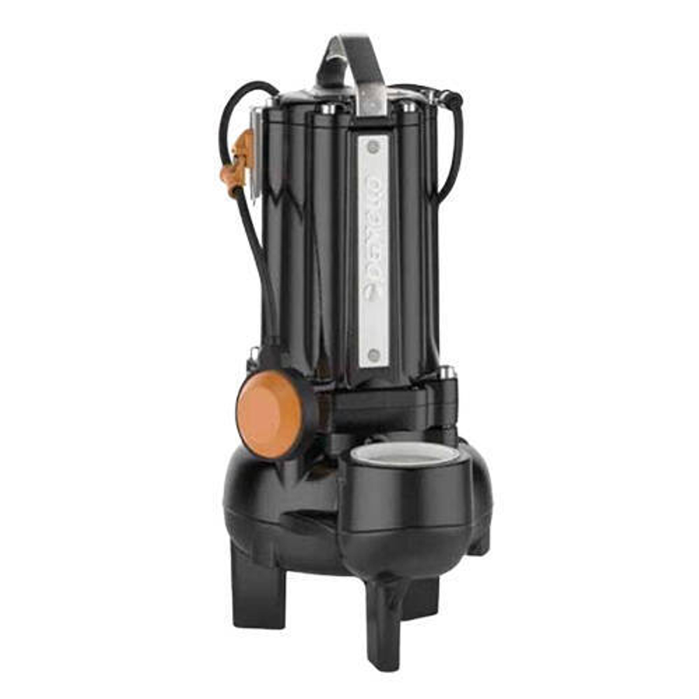 Насос фекальный Pedrollo VXCm 15/50 - 1,1 кВт (1x230 В, Qmax 600 л/мин, Hmax 12 м, кабель 10 м)