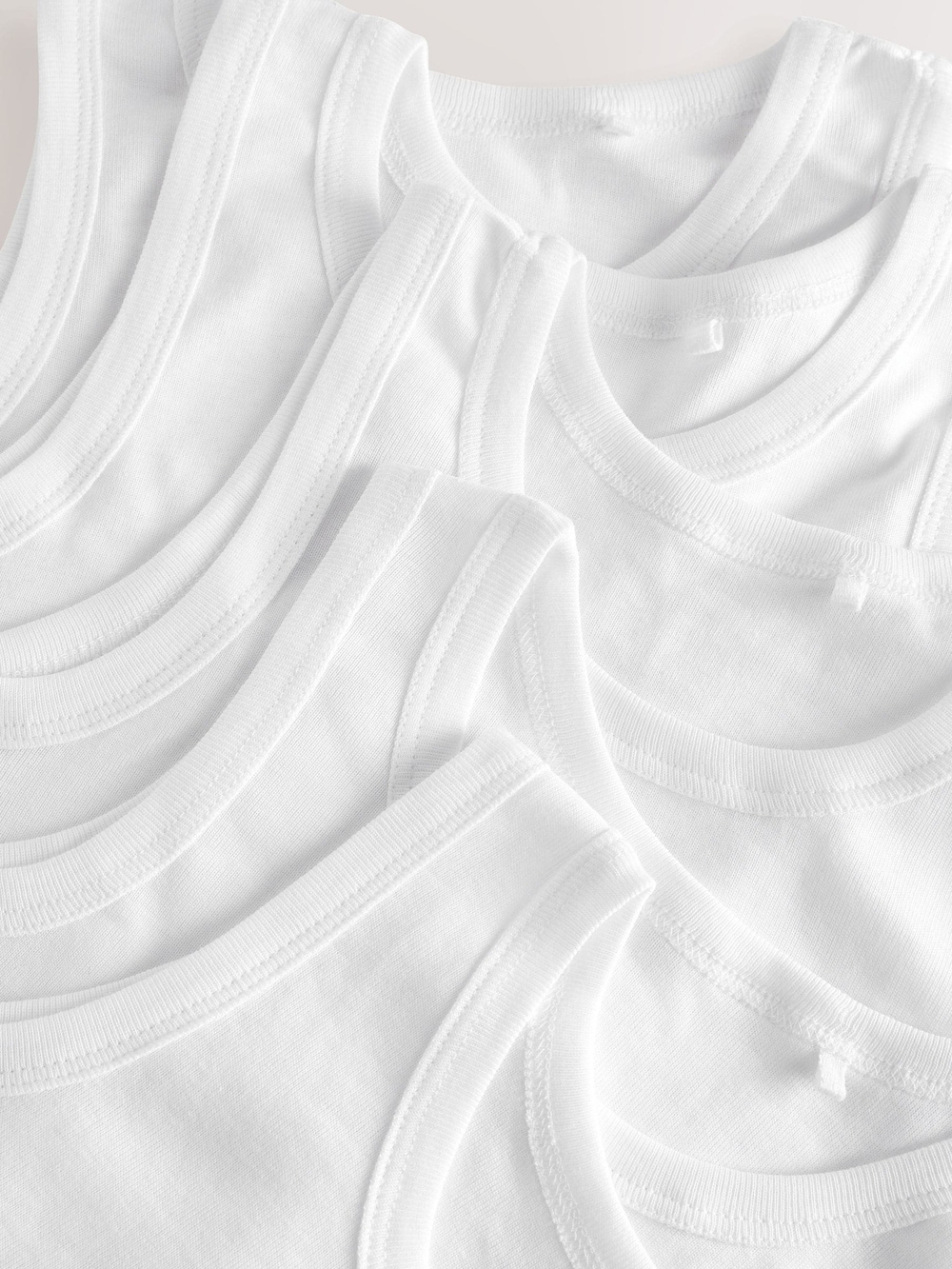 Майка для мальчика Next N59-402, 5 шт., Белый