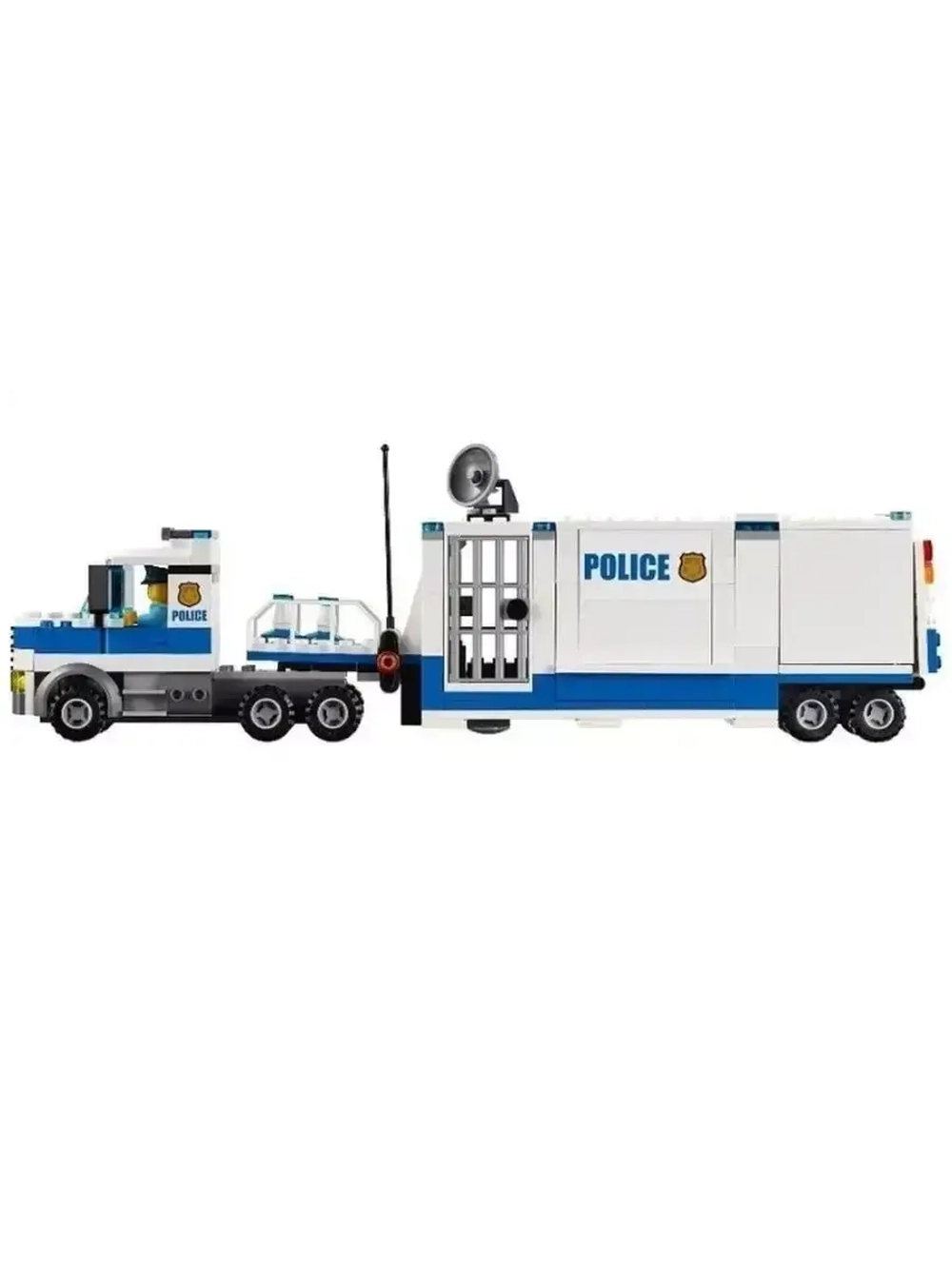 Конструктор Сити Полицейский Мобильный командный центр