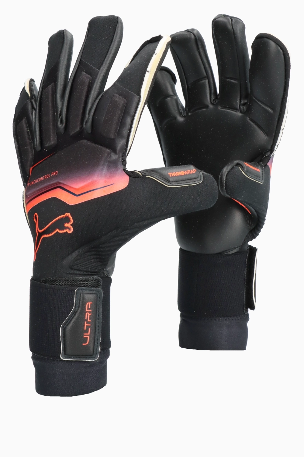 Вратарские перчатки Puma Ultra Ultimate Hybrid - черный