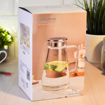 Кувшин 1,8л с крышкой, h20см, d14,5см, GPH-002