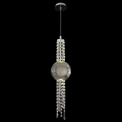 Светильник подвесной Crystal Lux NAVAJO SP3W LED CHROME