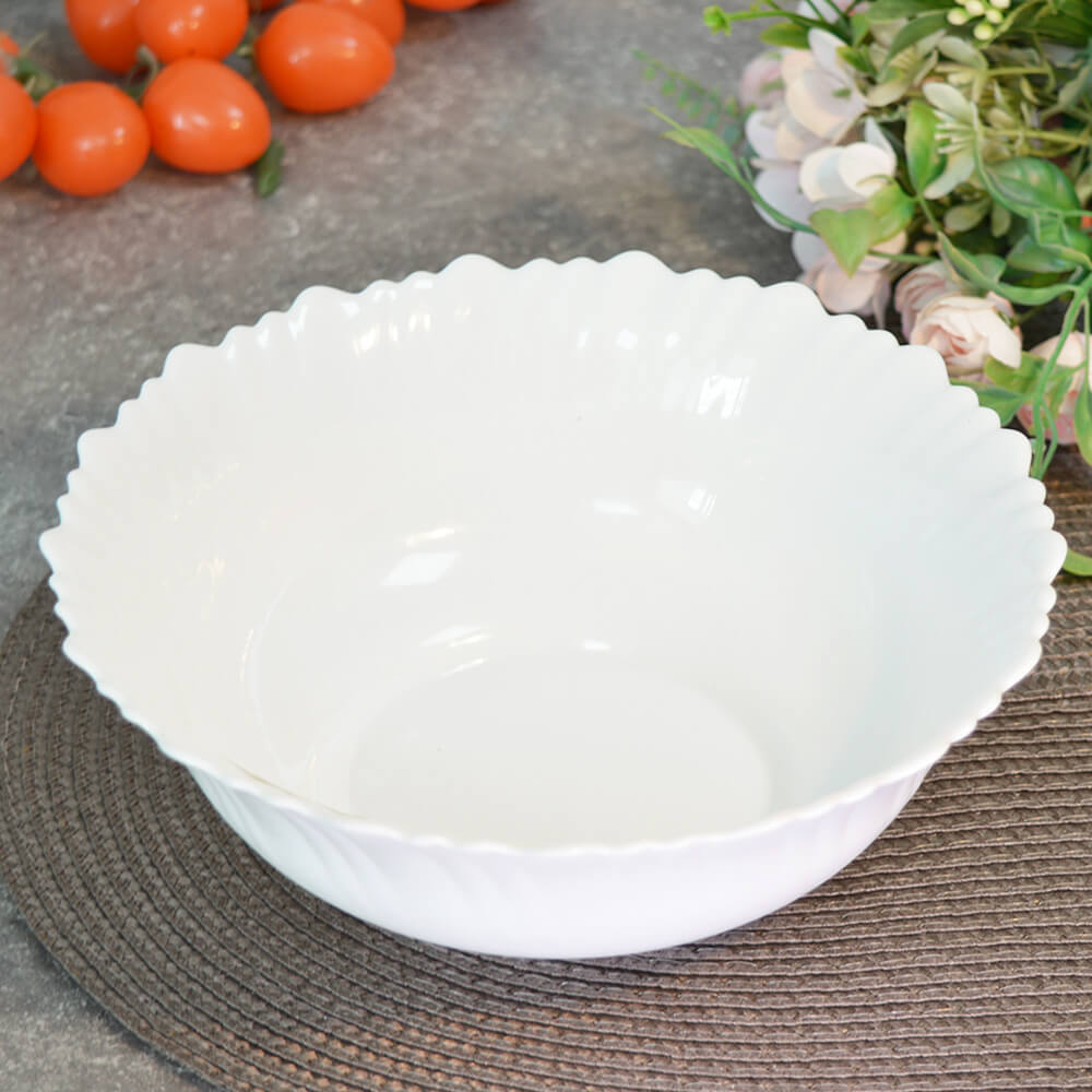 Салатник 1100мл 20см Без деколи, стеклокерамика, LHTW