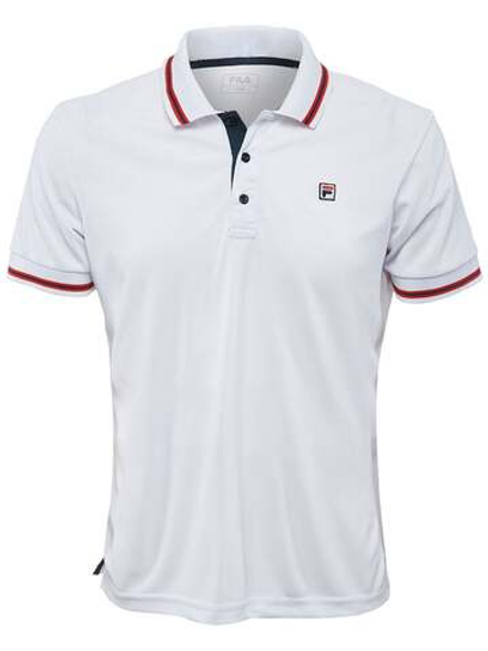 Теннисное поло Fila Polo Button "Piro" M - white