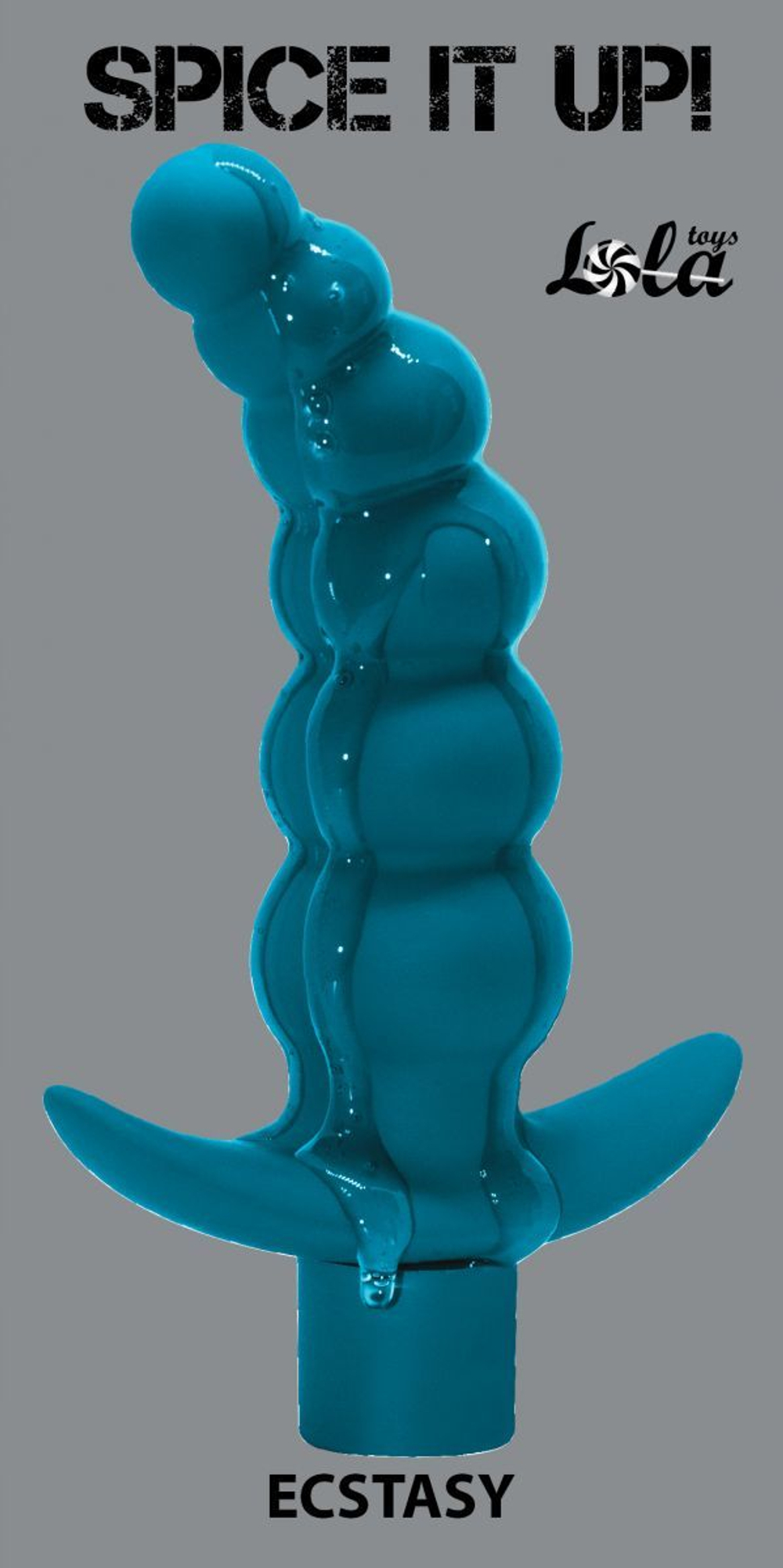 Анальная ёлочка Lola Games Ecstasy с вибрацией, 14 см