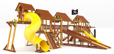 Всесезонный игровой комплекс Савушка Люкс 1 Max