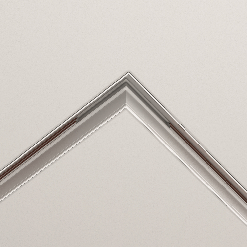 Коннектор угловой встраиваемый под ГКЛ 12,5мм Maytoni Exility TRA034CL-42.12W