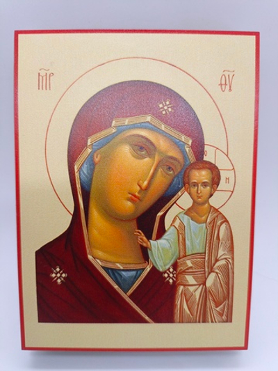 Богоматерь Казанская 12х9х2