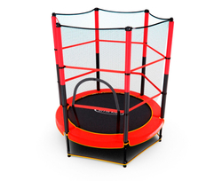 Батут детский DFC TRAMPOLINE-RED 55" с сеткой