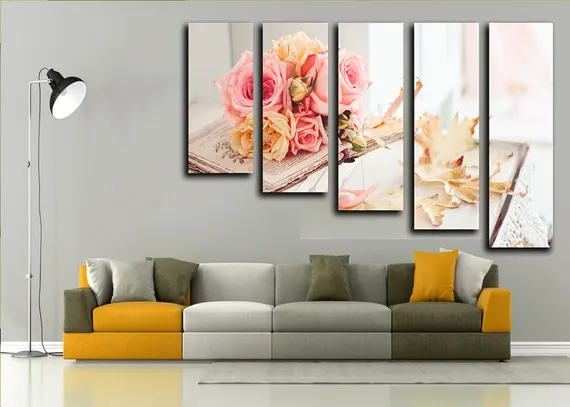 Модульная картина "Чарующие розы"