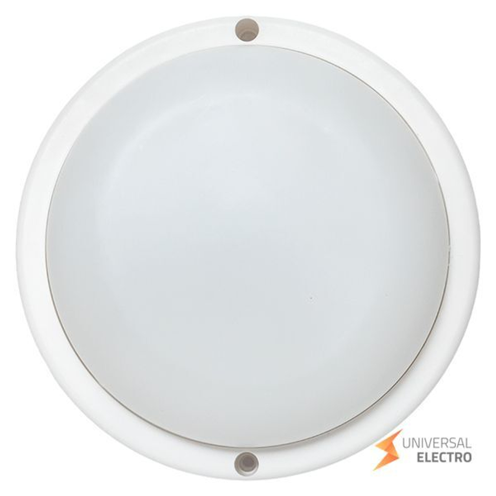 Светильник светодиодный ЖКХ круг ДПО-1100 с оптико-акустическим датчиком движения 12Вт 4000K IP65 LUMA EKF