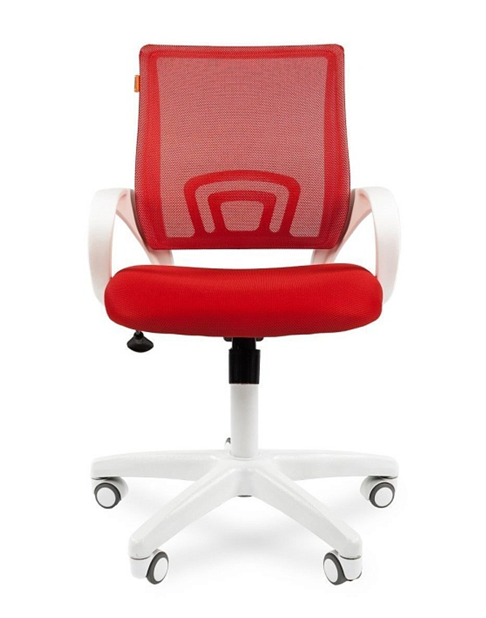 Офисное кресло CHAIRMAN 696, ткань TW/сетчатый акрил,пластик белый