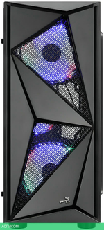 Корпус AeroCool ATX Без БП Glider (Cosmo-G-BK-v1)