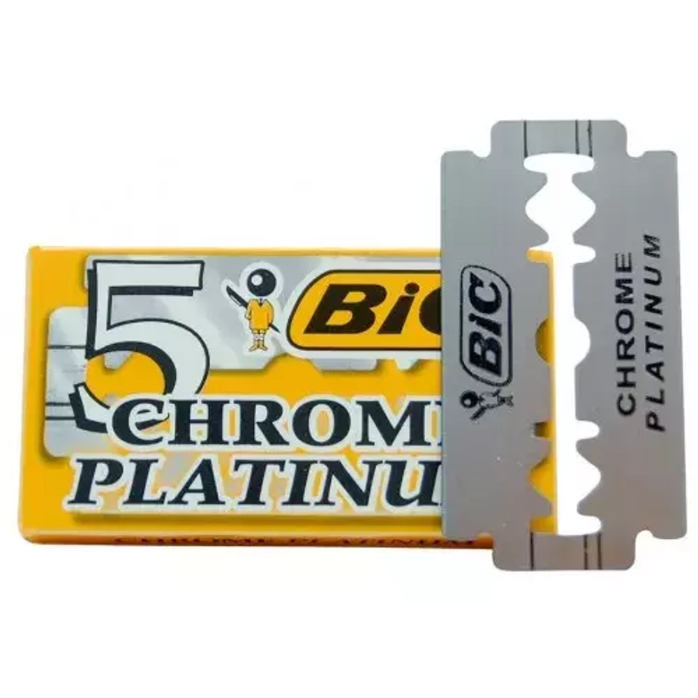 Лезвия "BiC CHROME PLATINUM" (5шт)