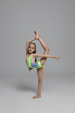 Купальник для выступлений (салатовый)