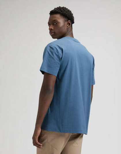 Футболка мужская LEE SS SMALL LOGO TEE ACADEMY BLUE