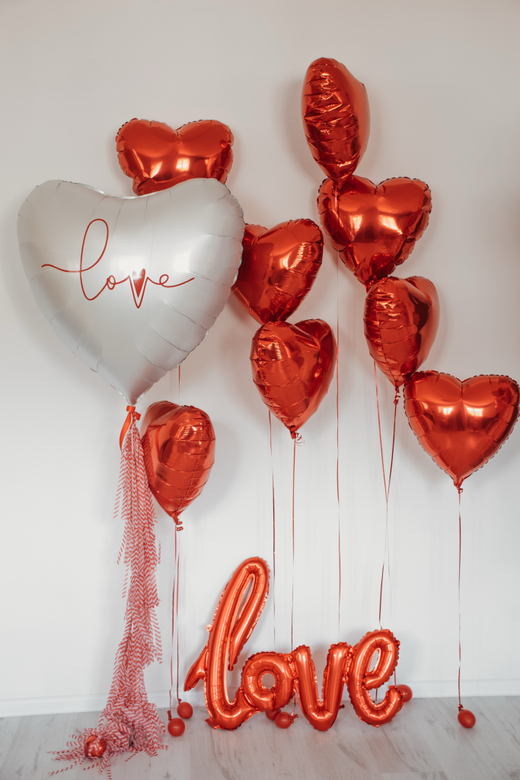 Воздушные шары LOVE 14 февраля №2446