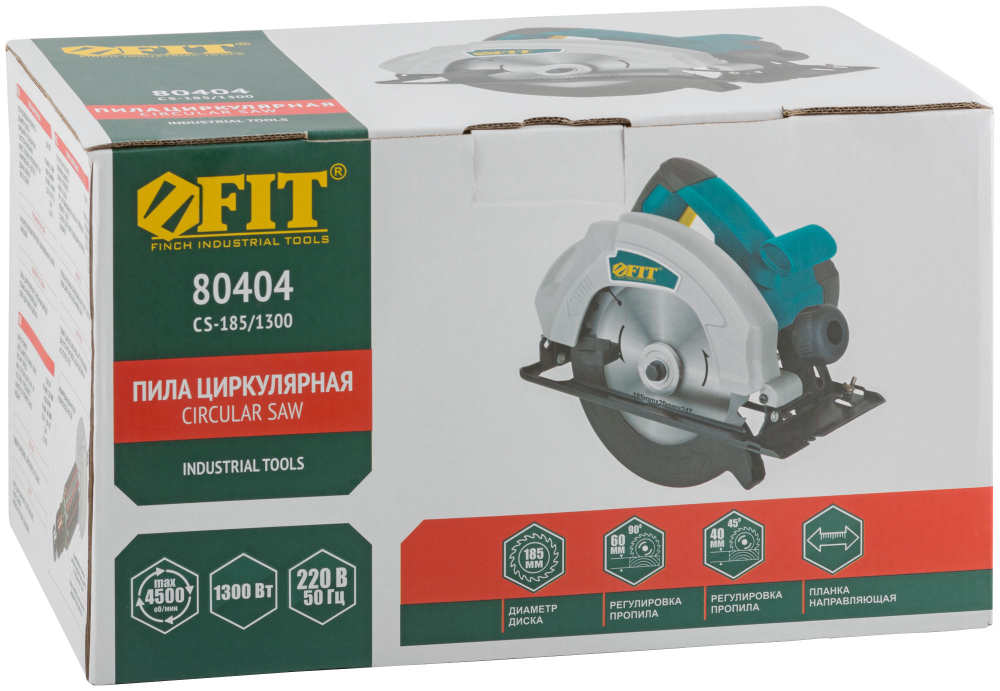 Пила дисковая Fit 80404