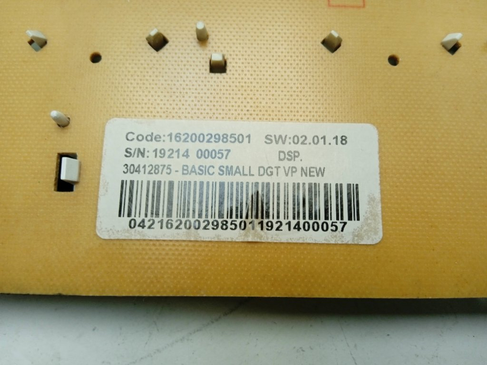 IWSD51051 кт129 Модуль индикации для стиральной машины Indesit 16200298501 б/у