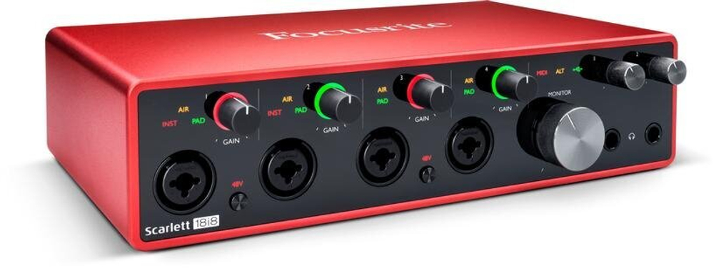 Внешняя звуковая карта Focusrite Scarlett 18i8 3rd Gen