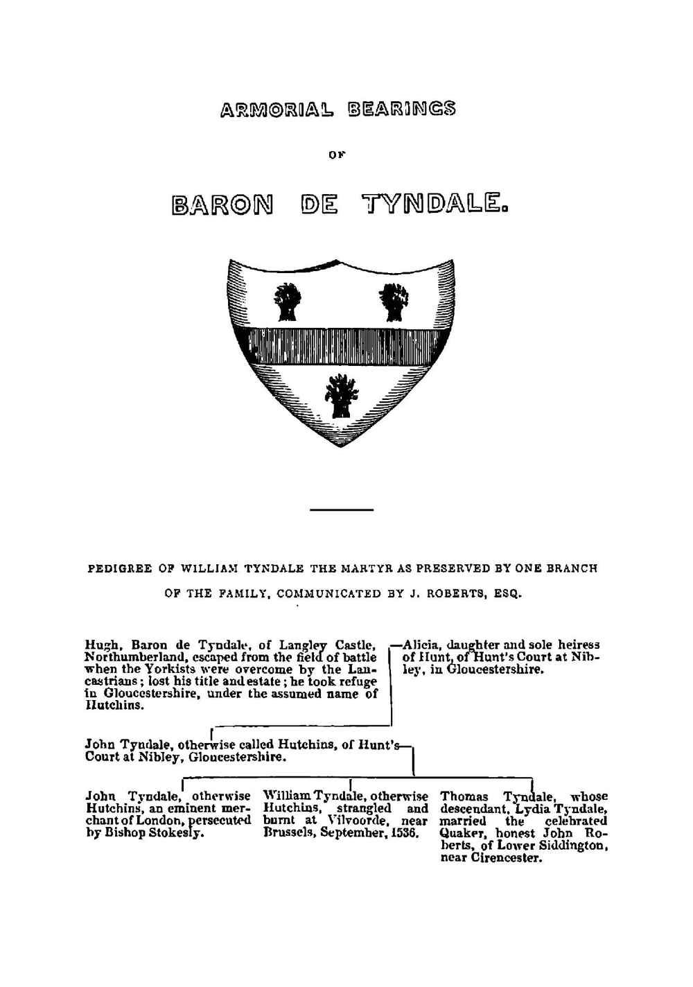 The New Testament of our Lord and Saviour Jesus Christ, published in 1526. Being the first translation from the Greek into English, by that eminent scholar and martyr, William Tyndale. Reprinted verbatim, with a memoir of his life and writings by George O | William Tyndale