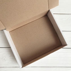 Почтовый короб 22 х 18,5 х 5 см, тип Е, белый