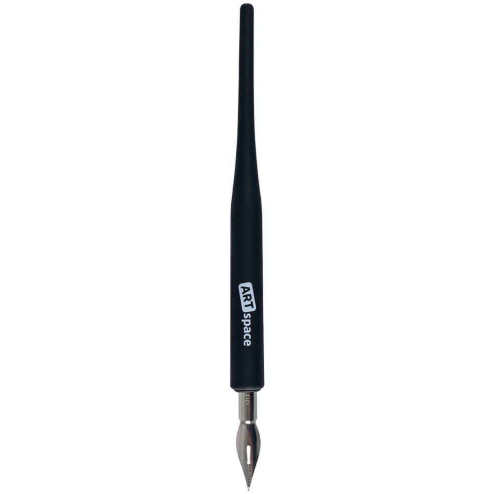 Набор каллиграфических перьев 4шт., остроконечные, с держателем, ArtSpace, блистер