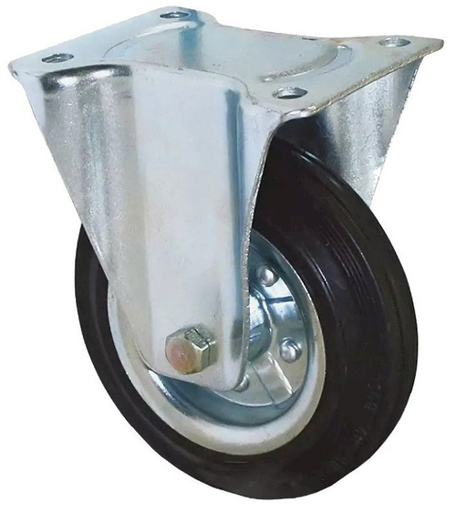 Колесо для тележки платформы неповоротное, диаметр 160 мм