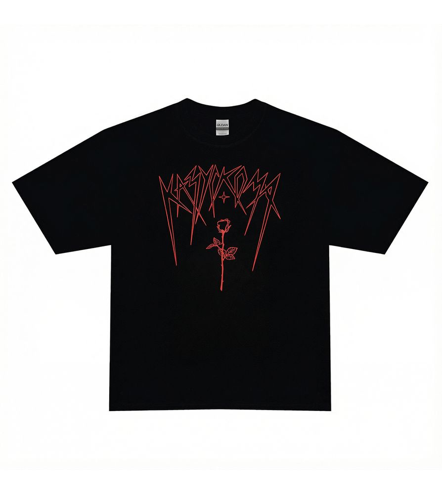 Футболка Казускома Роза красная