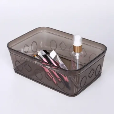 Контейнер для хранения «Пинто», цвет серый, 22*15*7,5см