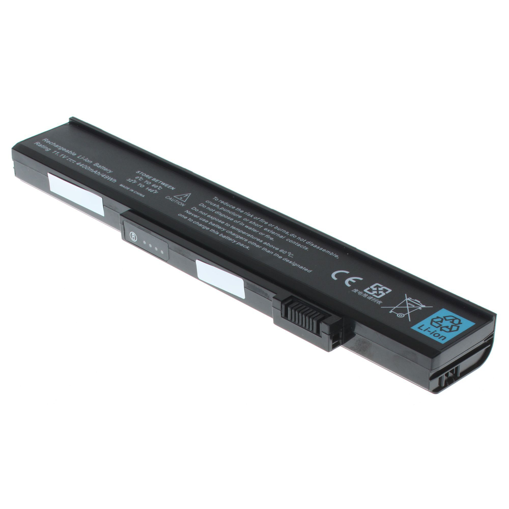 Аккумуляторная батарея AnyBatt 4400mAh для ноутбука Gateway (3S2P 4S2P SQU-412)