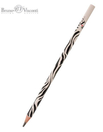 Карандаш ч/г НВ пластиковый корпус "ArtGraphix Fun. Зебра" (Bruno Visconti)