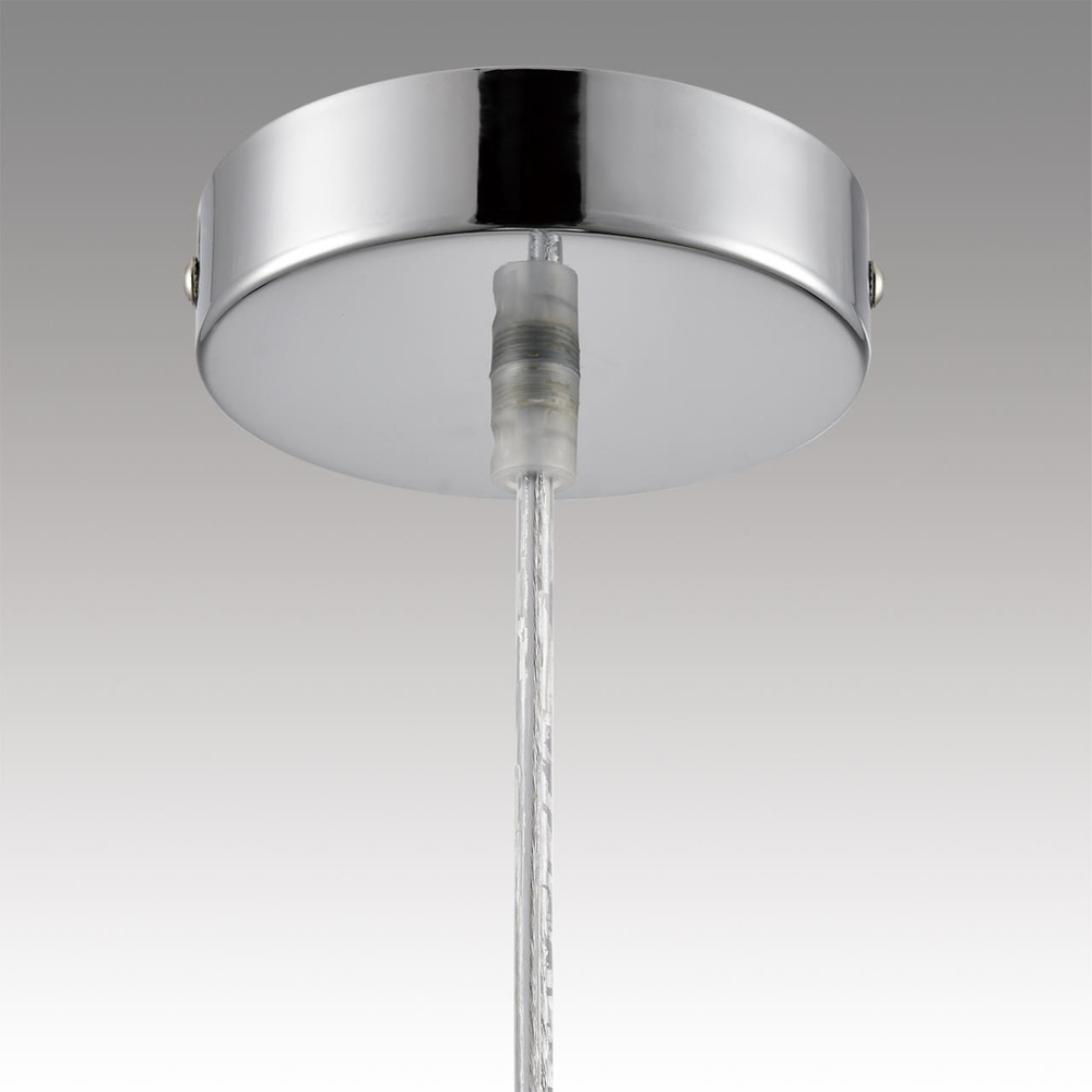 8064/1A MODERNI LN25 298 хром/зеленый, металл/стекло Подвесной светильник E27 1*60W 220V LORENZO