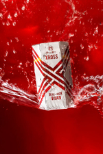 Прозрачный мастурбатор MensMax Xross Beads х Rock Open (Цвет: прозрачный)