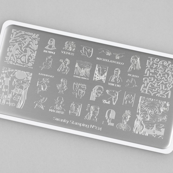 Пластина Swanky Stamping №134