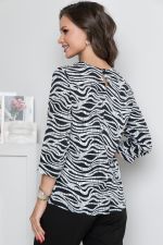 Блуза Виктория (модный принт) Diolche (Акция)
