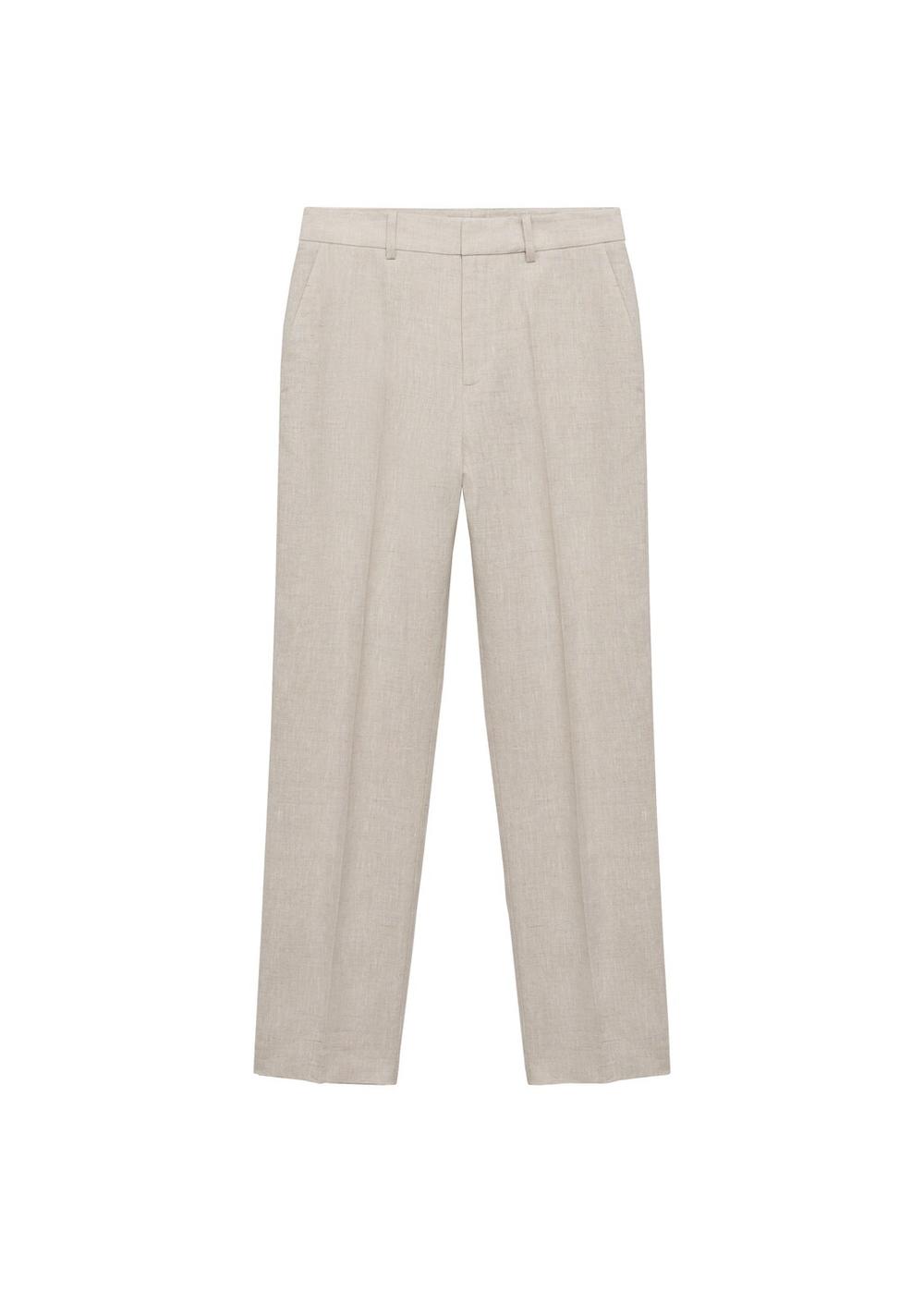 Костюмные брюки изо льна