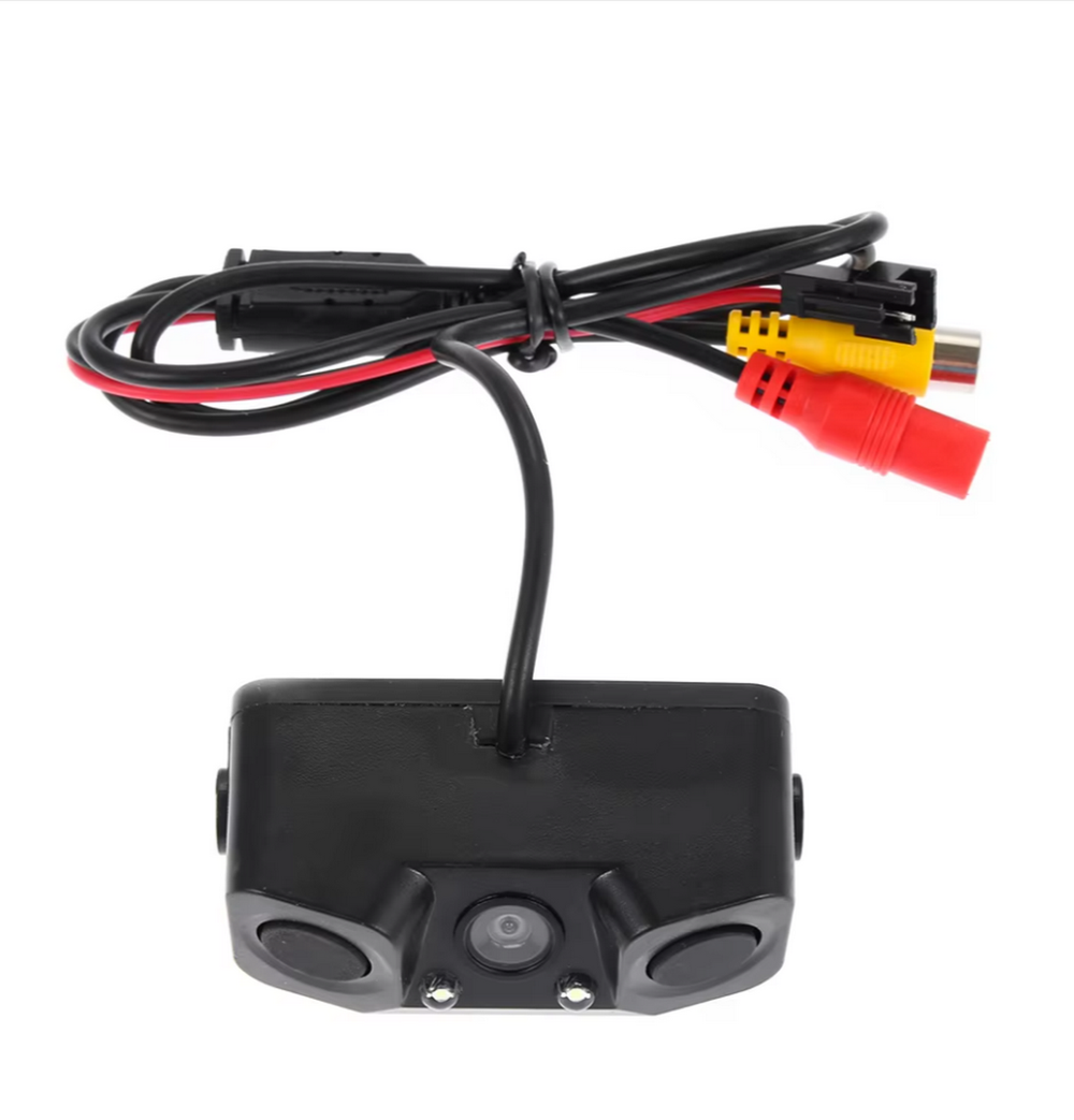 Автомобильная камера заднего вида с парктроником Dv-Pioneer.Ok E188