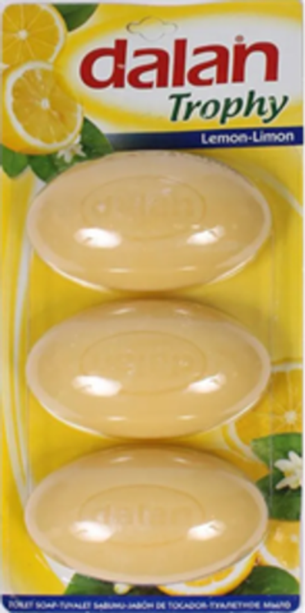 DALAN Трофи мыло 3*90г Лимон/20